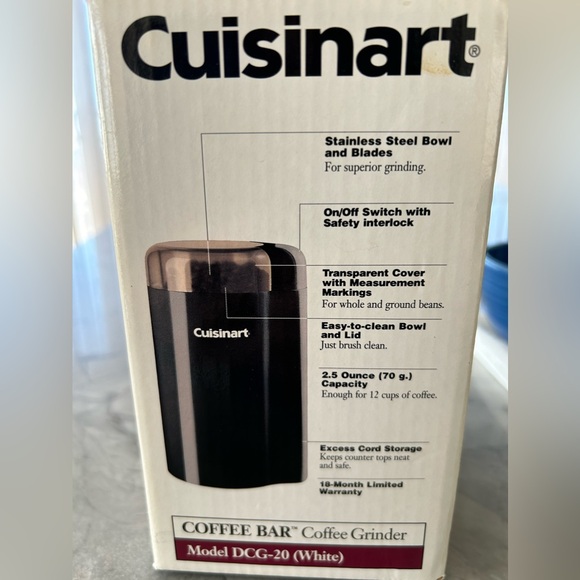 Cuisinart Coffee Grinder - Picture 7 of 8